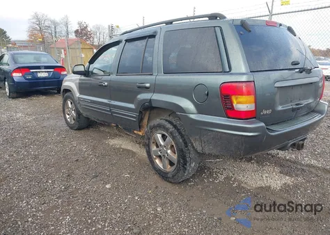 2003 Jeep Grand Cherokee Limited z USA, uszkodzony, nr VIN 1J4GW58J93C502073